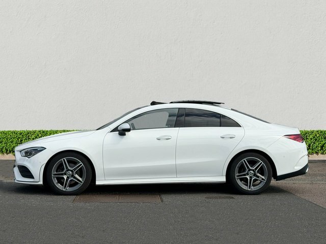 Mercedes-Benz CLA Class 1.3 Cla180 Amg Line Premium Plus 2 Coupe Pet White #4