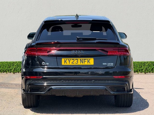 Audi Q8 3.0 Tfsi V6 55 S Line Suv Tiptronic Qua Black #6