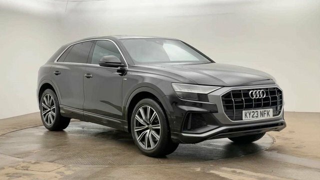 Audi Q8 3.0 Tfsi V6 55 S Line Suv Tiptronic Qua Black