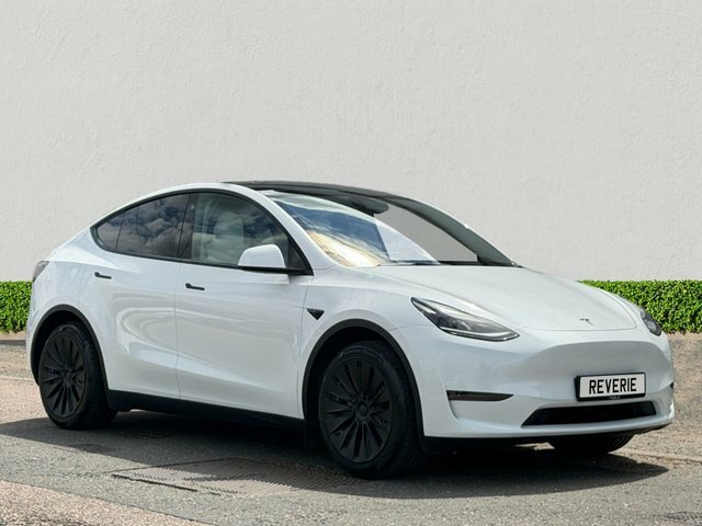 Tesla Model Y Dual Motor Long Range Suv 4Wde White