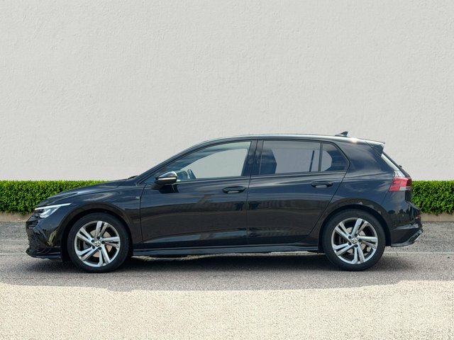 Volkswagen Golf 1.5 Etsi Mhev R-line Hatchback Hybrid D Black #4