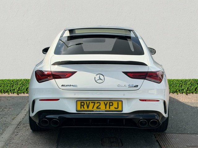 Mercedes-Benz CLA Class 2.0 Cla45 Amg S Plus Coupe 8G-dct 4Mati White #6