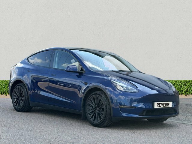 Tesla Model Y Dual Motor Long Range Suv 4Wde Blue
