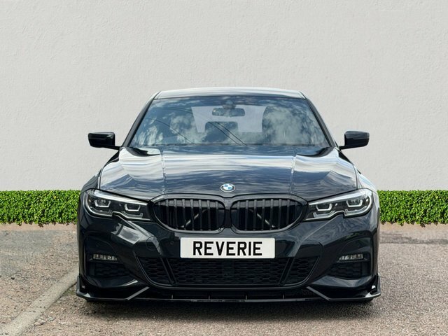 BMW 3 Series 2.0 318D M Sport Saloon Euro 6 S Black #2