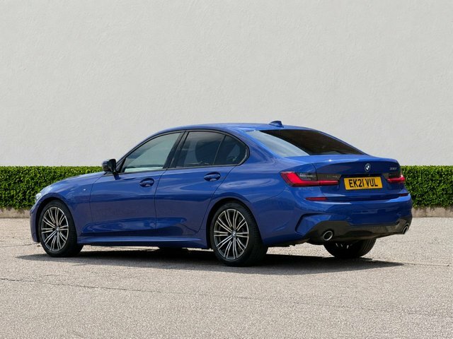 BMW 3 Series 2.0 330I M Sport Saloon Euro 6 S Blue #5