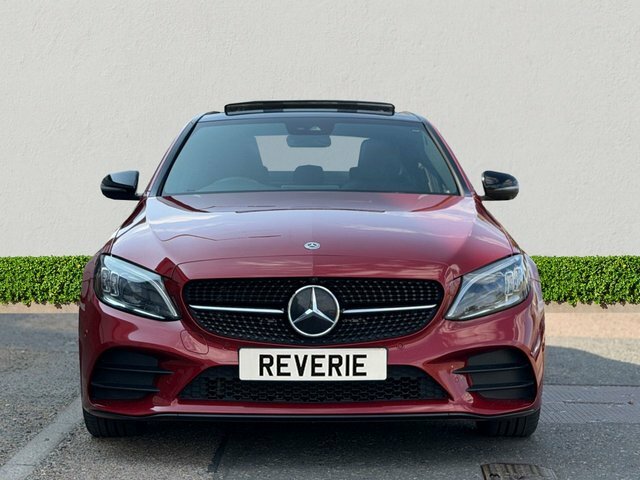 Mercedes-Benz C Class 2.0 C220d Amg Line Premium Plus Saloon Diese Red #2