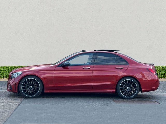 Mercedes-Benz C Class 2.0 C220d Amg Line Premium Plus Saloon Diese Red #4