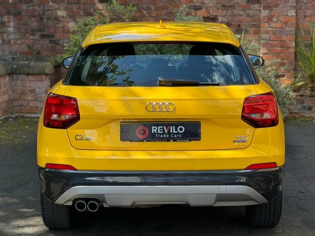 Audi Q2 2018 2.0 Tdi Sport Suv S Tronic Quattro PK18BRZ Yellow #4