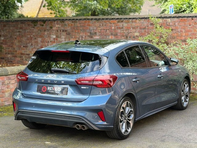 Ford Focus 2023 1.0T Ecoboost Mhev St-line Vignale Hatchback MH72KUD Blue #6