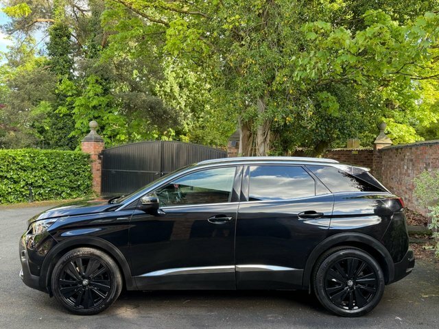 Peugeot 3008 2019 1.5 Bluehdi Gt Line Premium Suv Ma Black #2