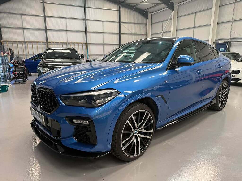 BMW X6 40I M Sport Blue #2