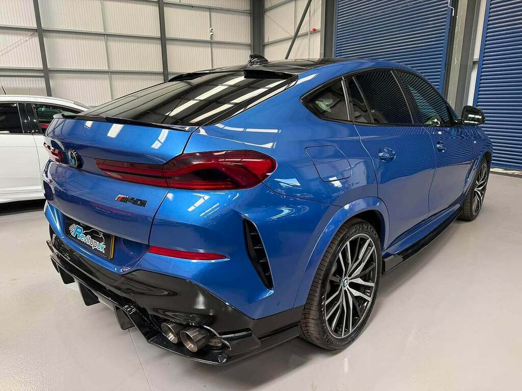 BMW X6 40I M Sport Blue #4
