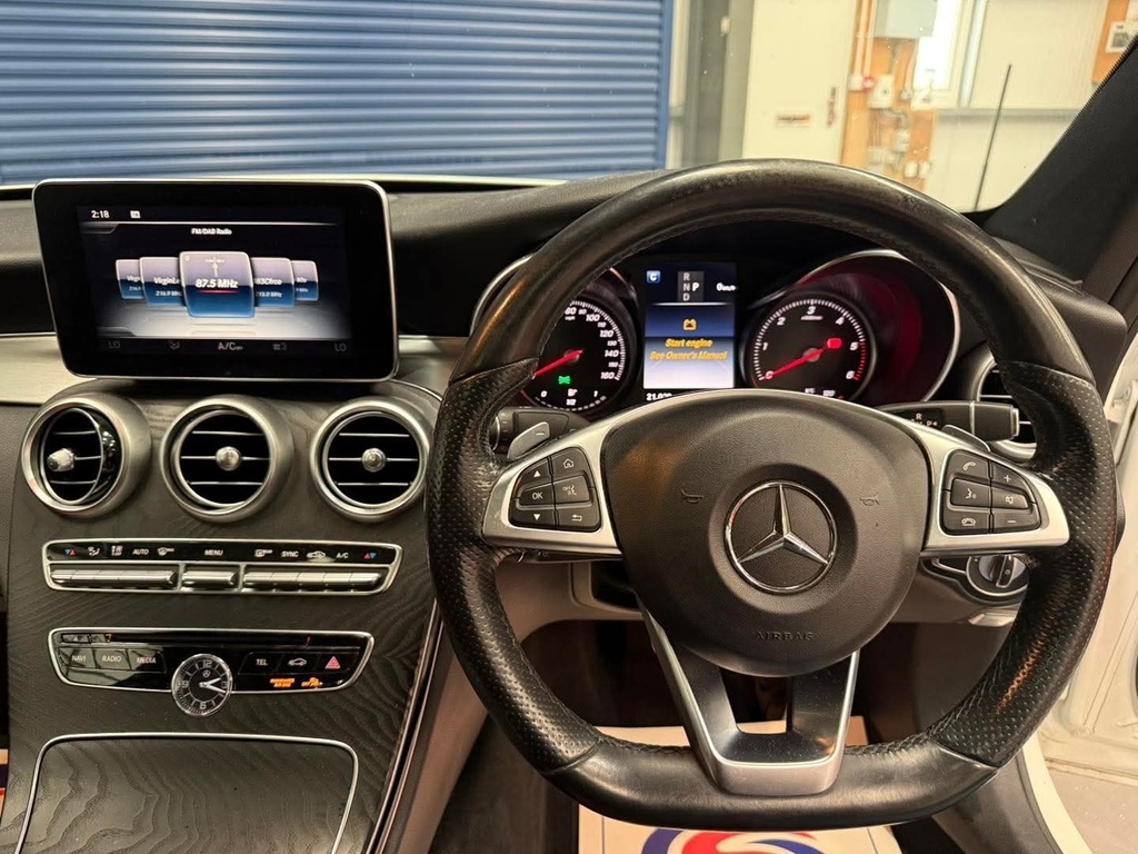 Mercedes-Benz C Class C200 Sport Premium 9G-tronic White #7