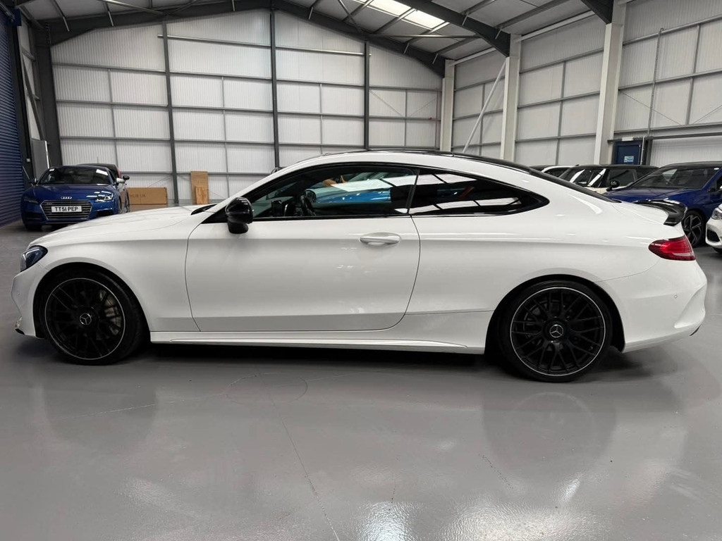 Mercedes-Benz C Class C200 Sport Premium 9G-tronic White #2