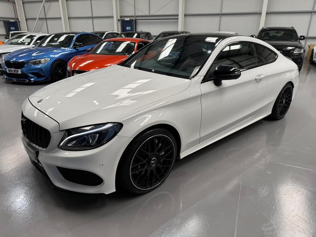 Mercedes-Benz C Class C200 Sport Premium 9G-tronic White #1