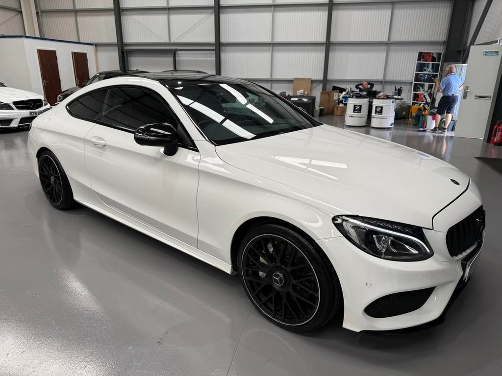 Mercedes-Benz C Class C200 Sport Premium 9G-tronic White #9