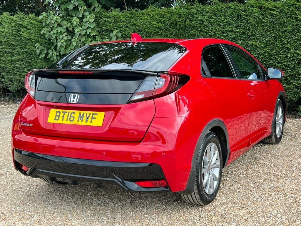 Honda Civic 1.6L Sr Red #6