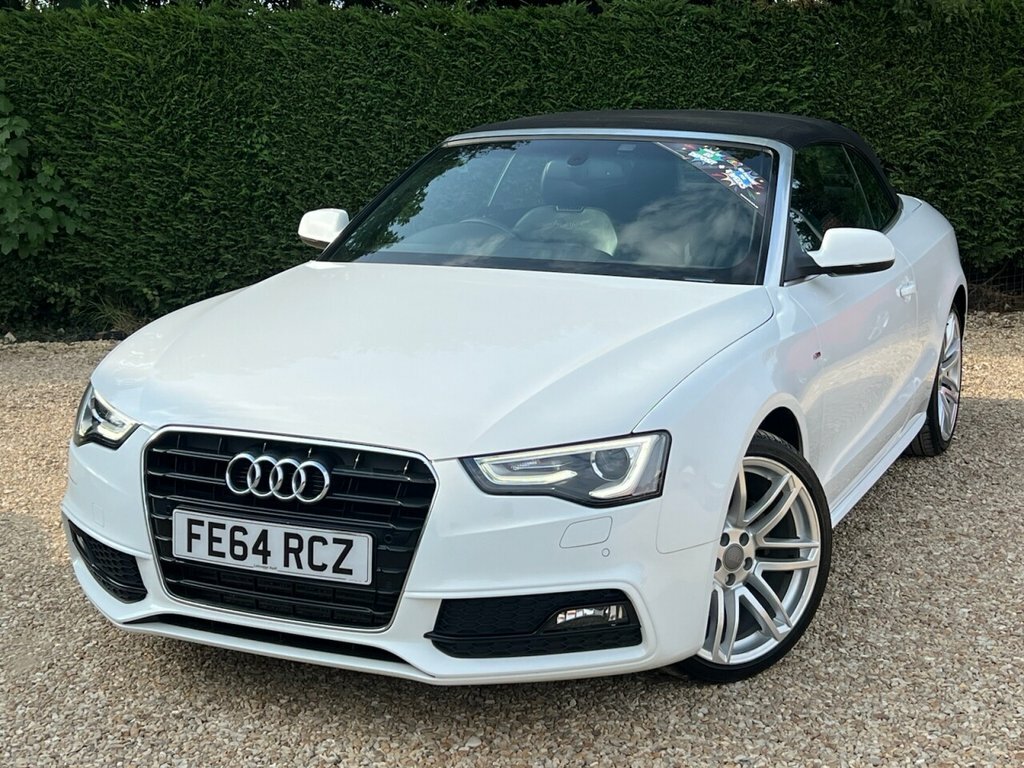 Audi A5 2L S Line Special Edition White #2