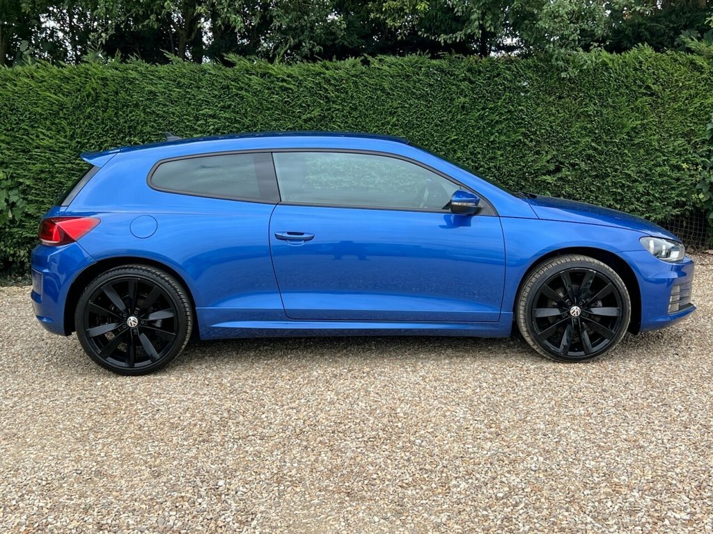 Volkswagen Scirocco 2L R-line Blue #4