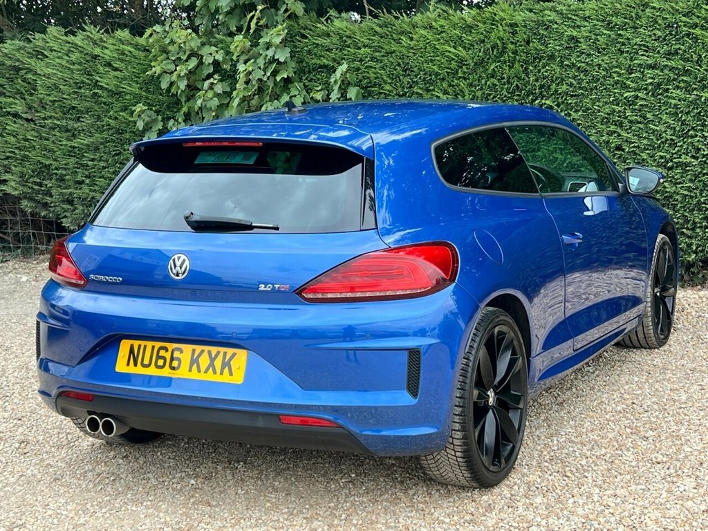 Volkswagen Scirocco 2L R-line Blue #6