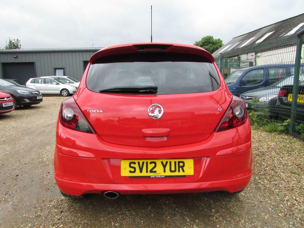 Vauxhall Corsa 1.2 16V Limited Edition Euro 5 Red #4