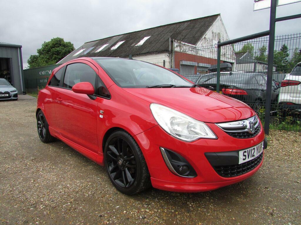Vauxhall Corsa 1.2 16V Limited Edition Euro 5 Red