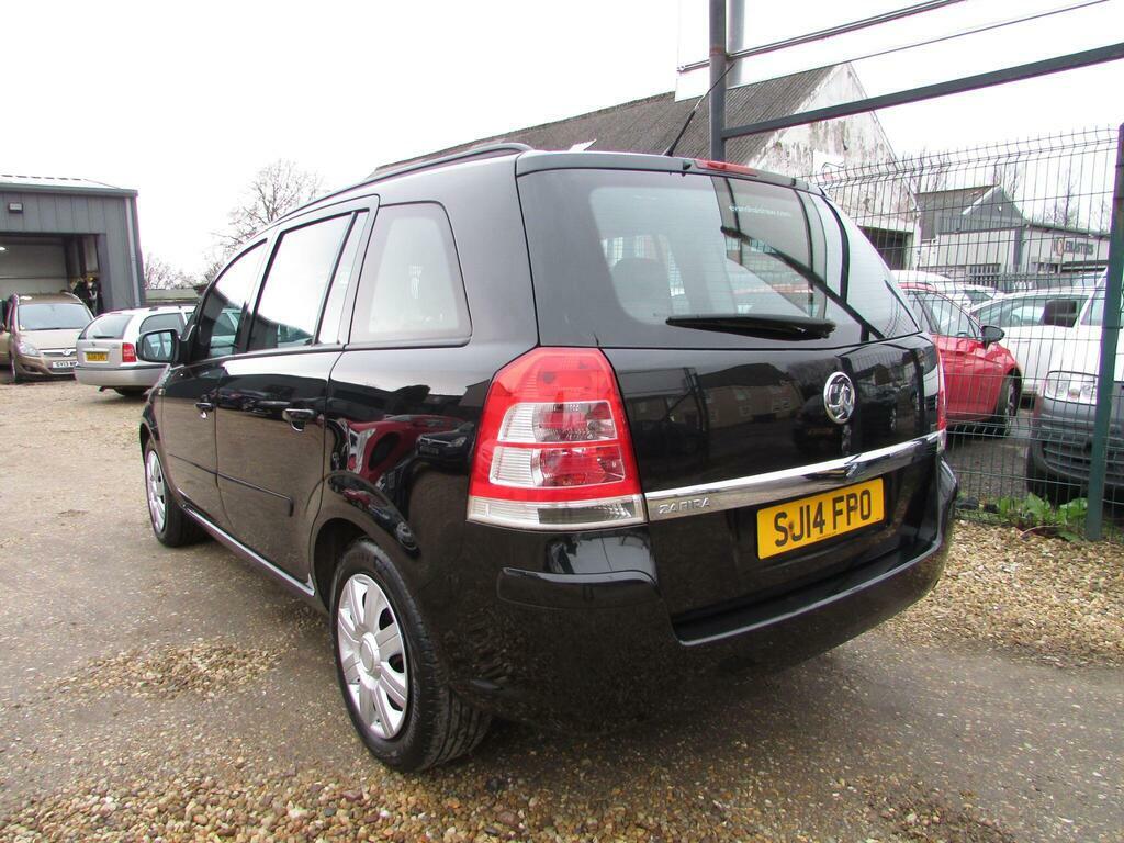 Vauxhall Zafira 1.8 16V Exclusiv Euro 5 Black #5