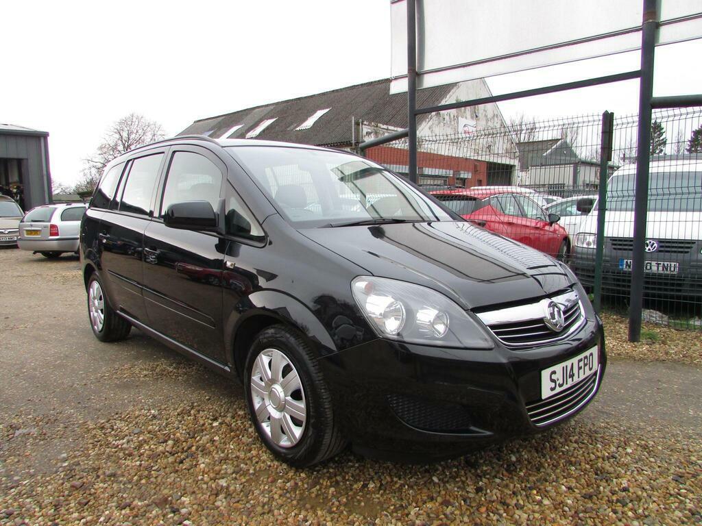 Vauxhall Zafira 1.8 16V Exclusiv Euro 5 Black