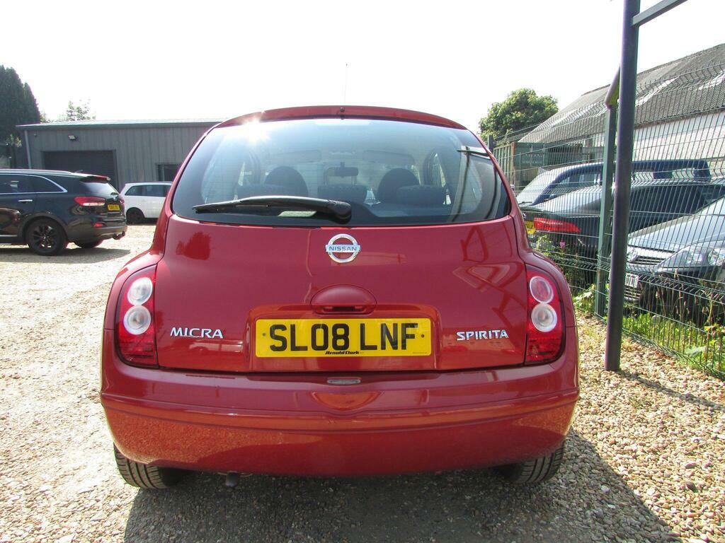 Nissan Micra 1.2 16V Spirita Red #4