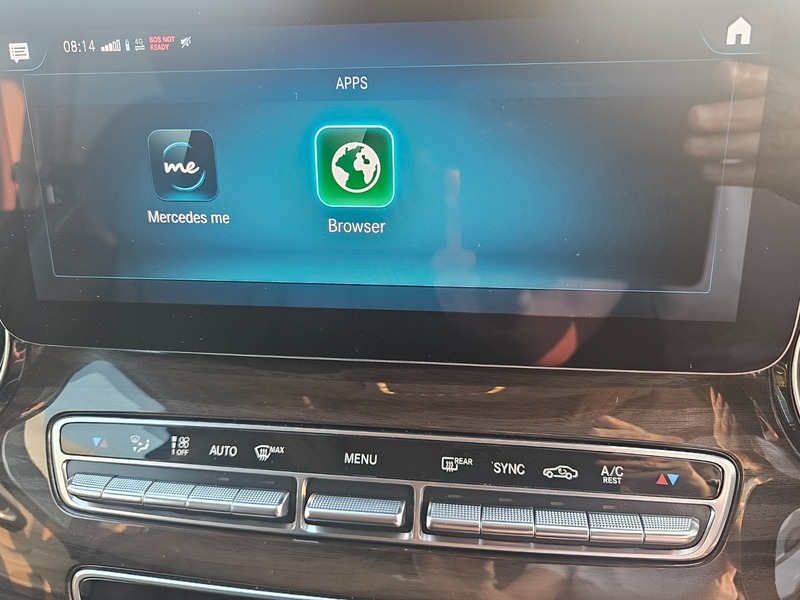 Mercedes-Benz V Class Mpv Black #35