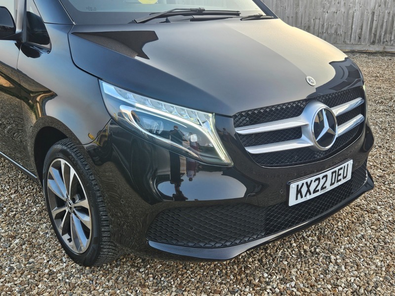 Mercedes-Benz V Class Mpv Black #15