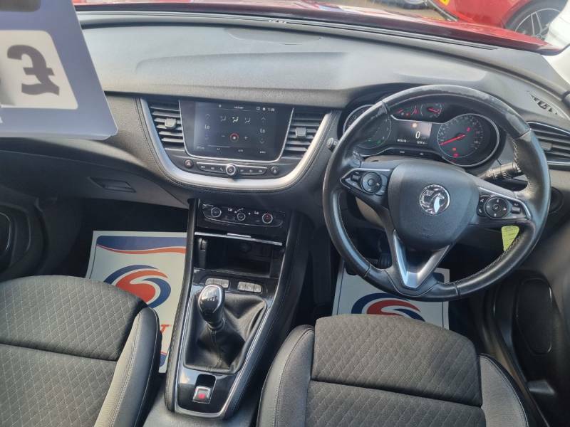Vauxhall Grandland X 1.5 Turbo D Tech Line Nav Red #2