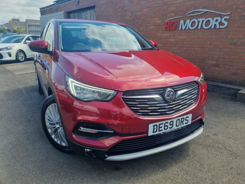 Vauxhall Grandland X 1.5 Turbo D Tech Line Nav Red
