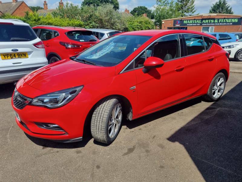 Vauxhall Astra 1.4T 16V 150 Sri Red #6