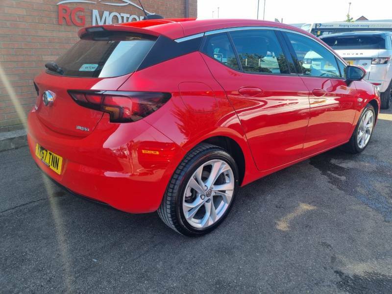 Vauxhall Astra 1.4T 16V 150 Sri - 2017 67 YR67TNN Red #6