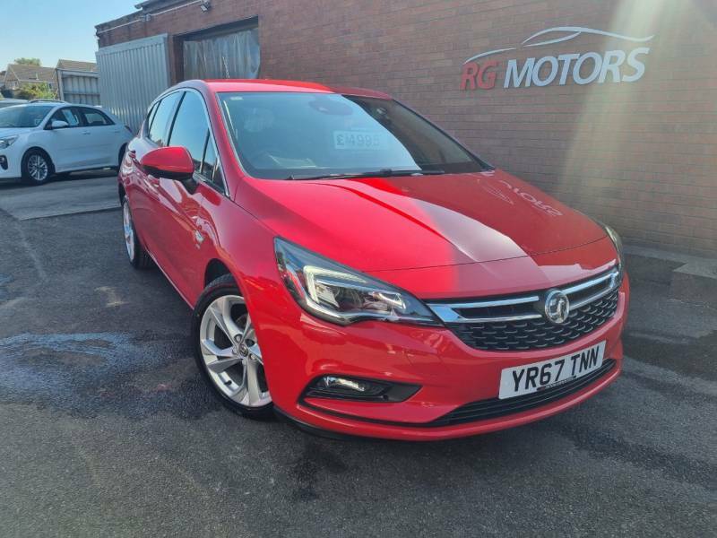 Vauxhall Astra 1.4T 16V 150 Sri - 2017 67 YR67TNN Red #2