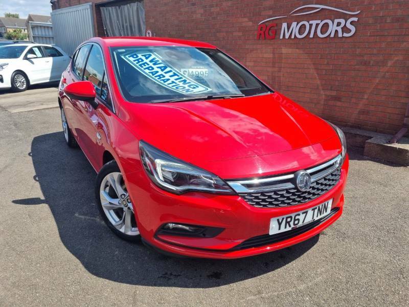 Vauxhall Astra 1.4T 16V 150 Sri Red