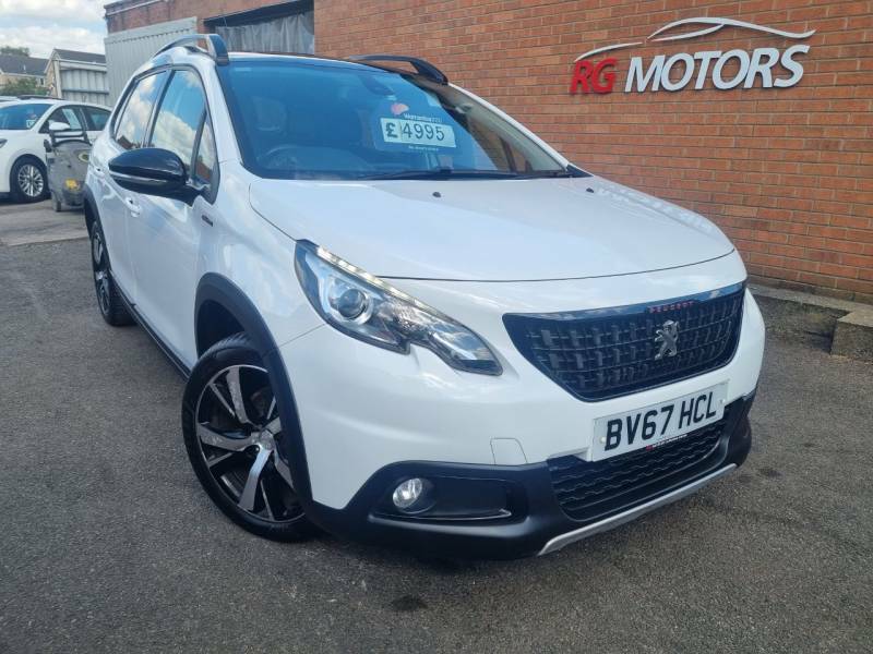 Peugeot 2008 1.6 Bluehdi 120 Gt Line - 2017 67 BV67HCL White #2