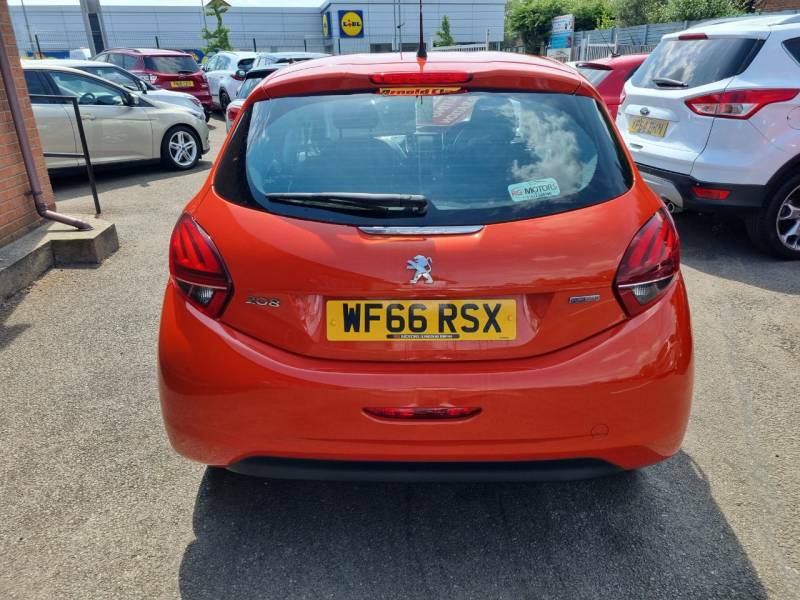 Peugeot 208 1.2 Puretech Active Design Menthol Orange #4