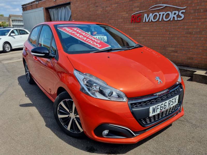 Peugeot 208 1.2 Puretech Active Design Menthol Orange