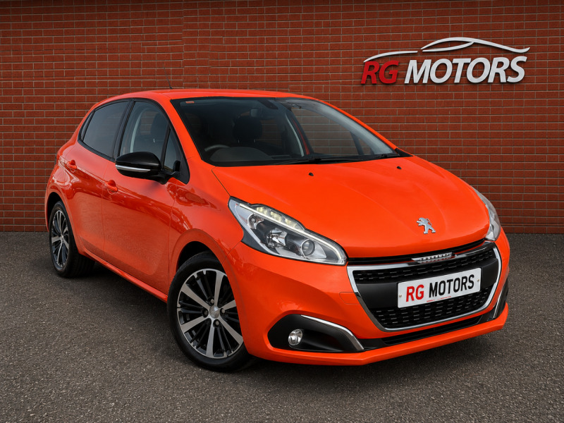 Peugeot 208 1.2 Puretech Active Design Menthol - 2016 66 Orange