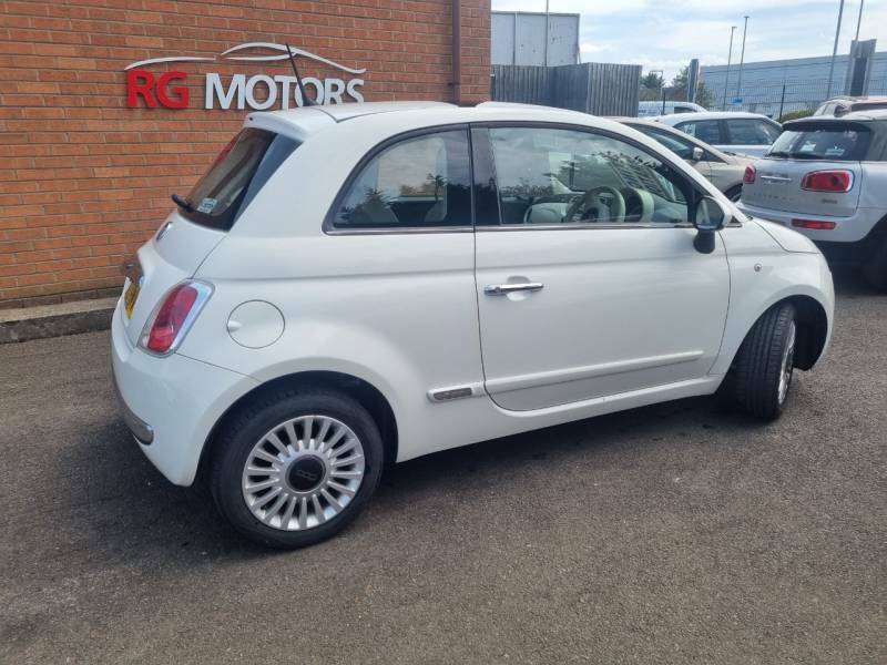 Fiat 500 1.2 Lounge Start Stop White #2