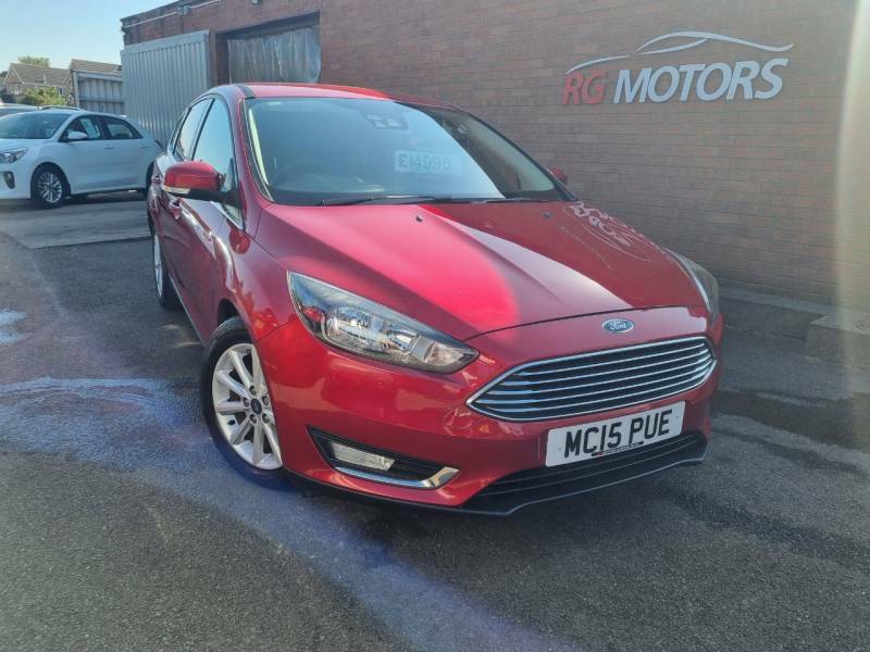 Ford Focus 1.0 Ecoboost 125 Titanium Red #2
