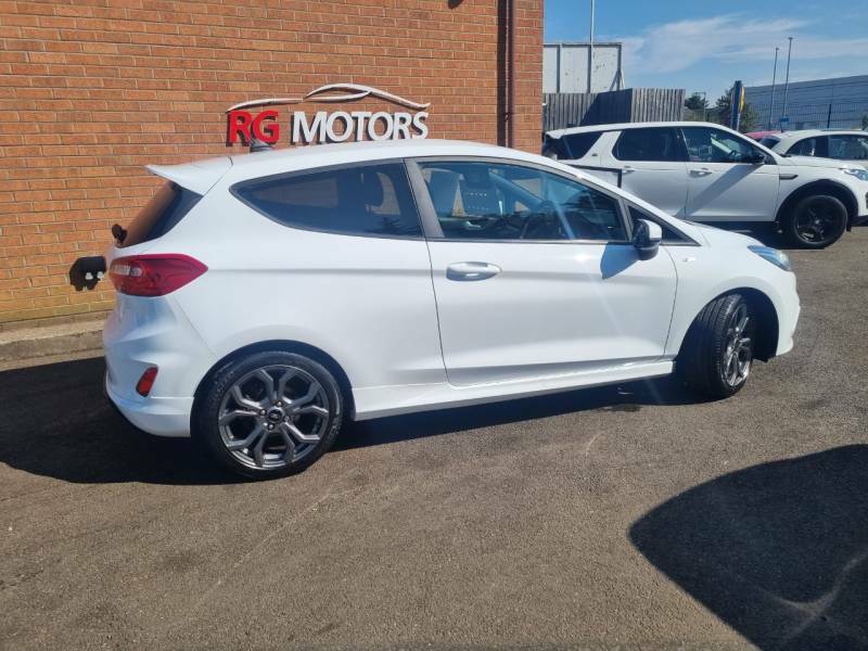 Ford Fiesta 1.0 Ecoboost 140 St-line X - 2019 69 White #2