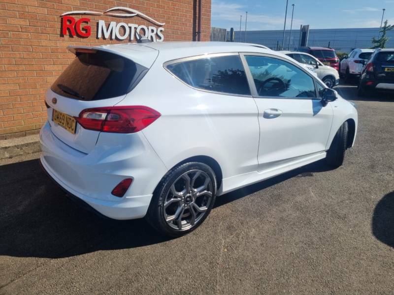 Ford Fiesta 1.0 Ecoboost 140 St-line X - 2019 69 White #3