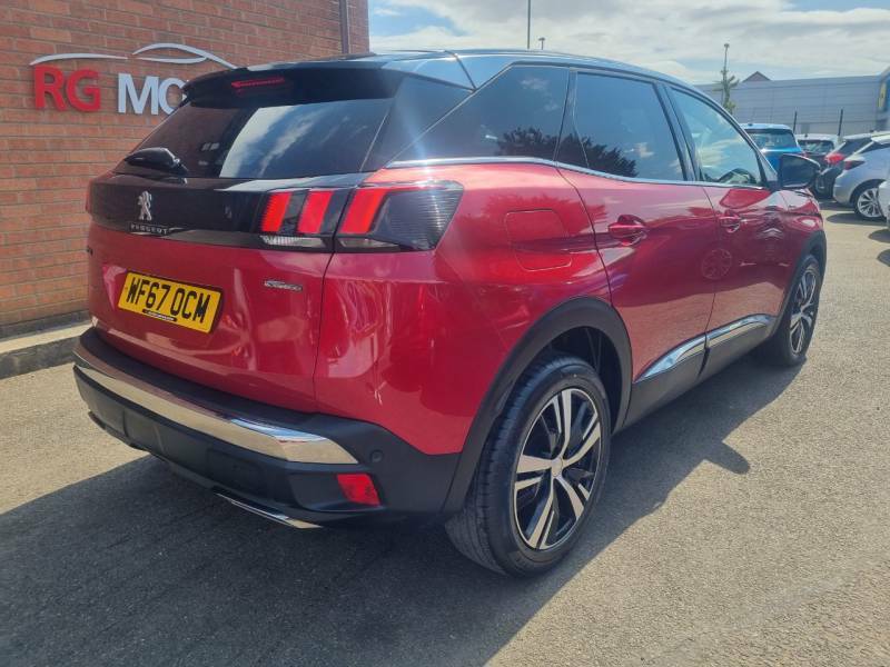 Peugeot 3008 1.2 Puretech Gt Line - 2017 67 WF67OCM Red #6