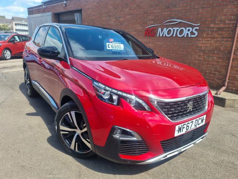 Peugeot 3008 1.2 Puretech Gt Line - 2017 67 WF67OCM Red #2