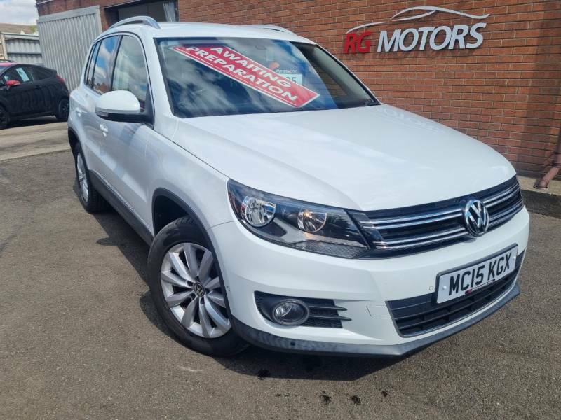 Volkswagen Tiguan 2.0 Tdi Bluemotion Tech Match 150 4Motion White