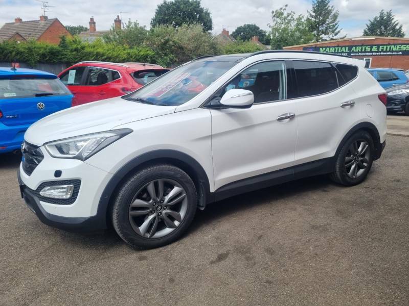 Hyundai Santa Fe 2.2 Crdi Premium Se 7 Seats White #6
