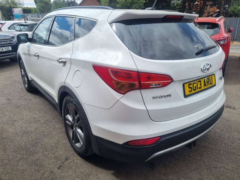 Hyundai Santa Fe 2.2 Crdi Premium Se 7 Seats White #5